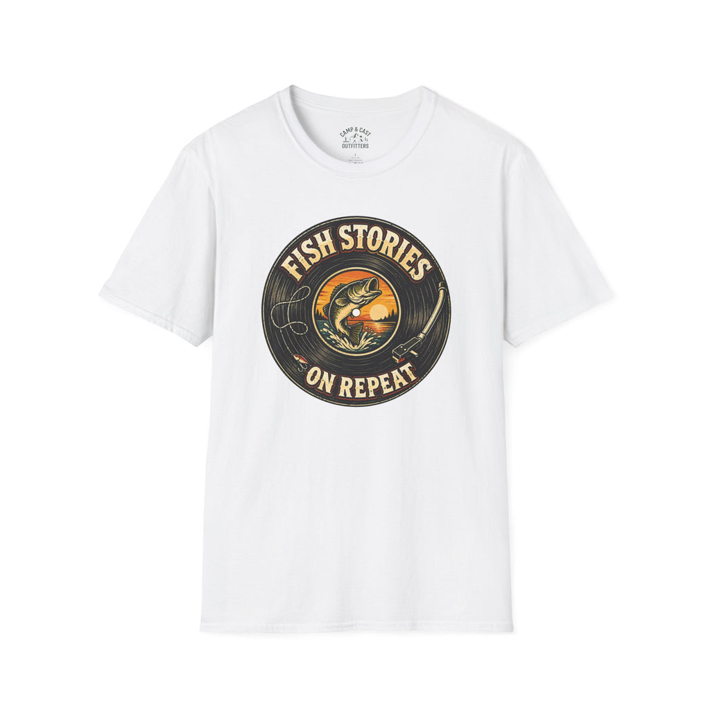 Fish Stories On Repeat T-Shirt