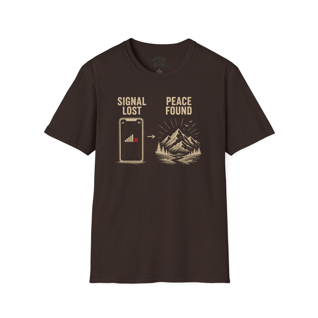 Signal Lost Peace Found T-Shirt