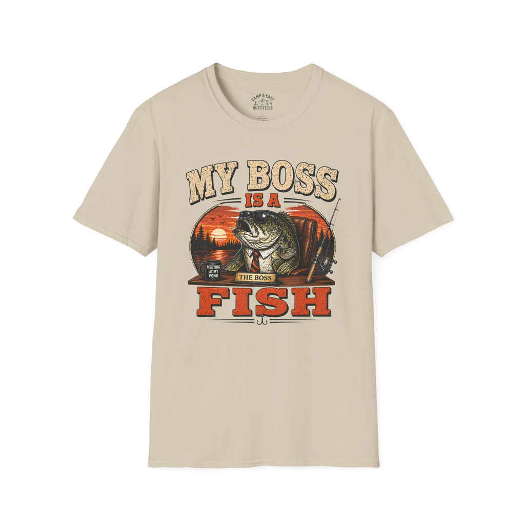 My Boss Is A Fish T-Shirt