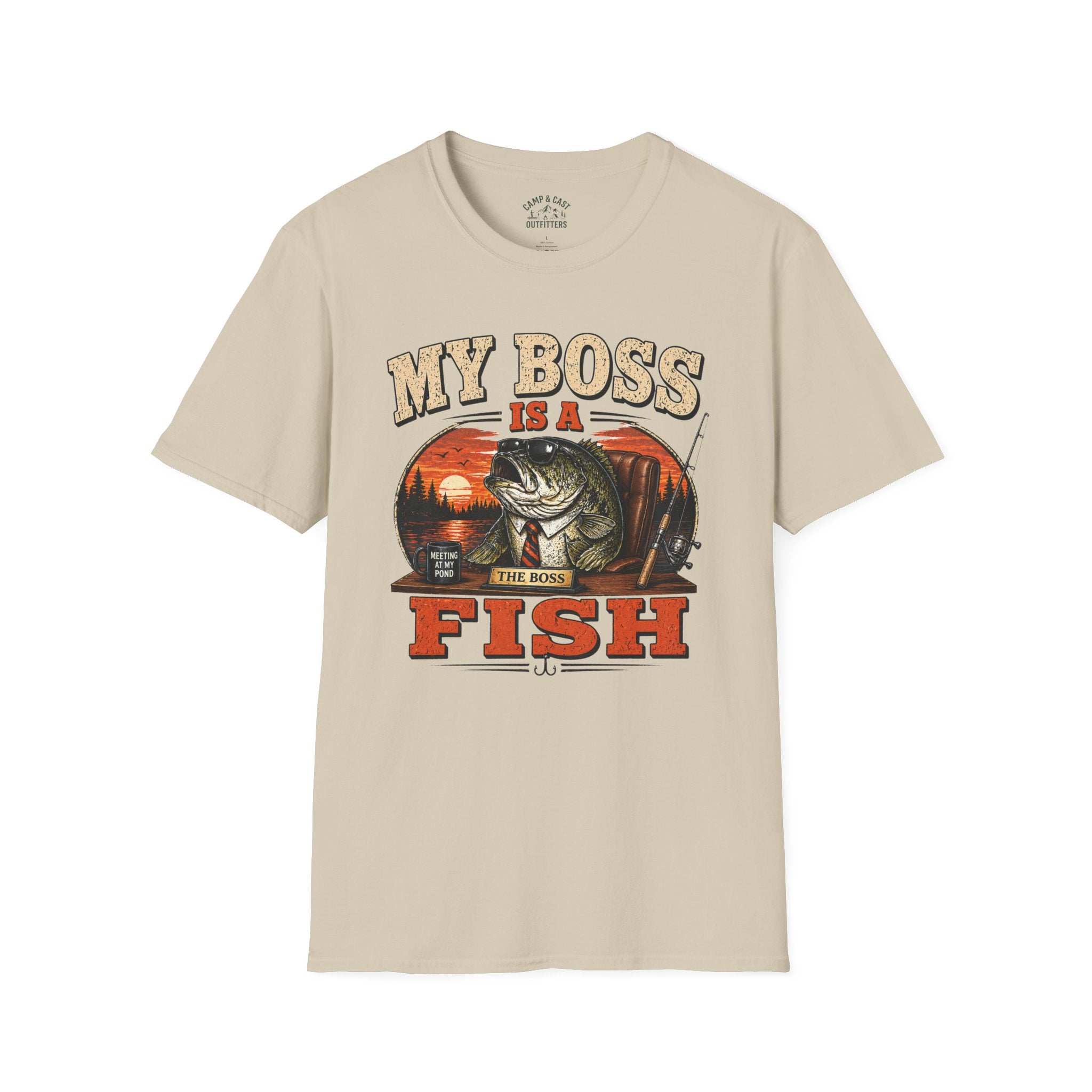My Boss Is A Fish T-Shirt