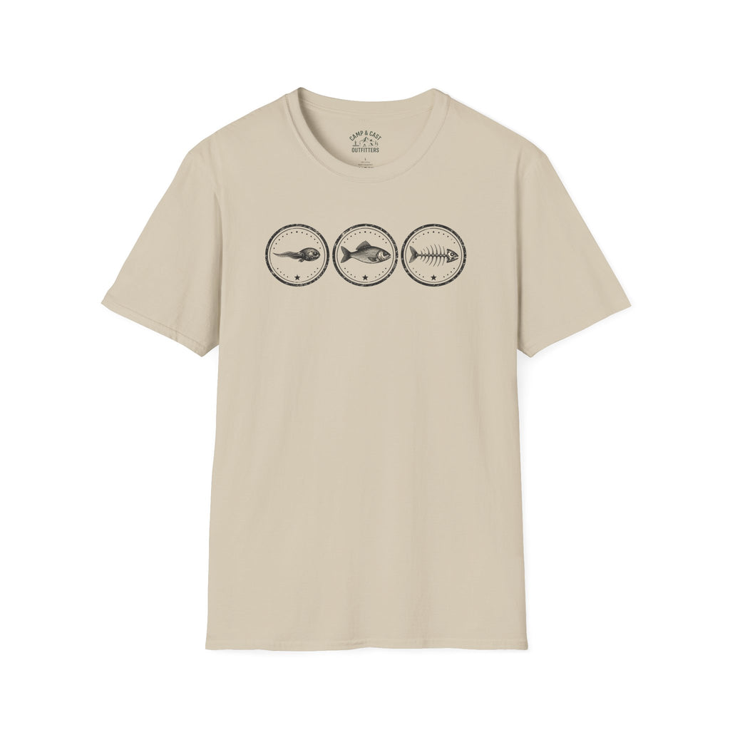 Three Fish Circles T-Shirt