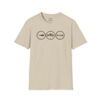 Three Fish Circles T-Shirt