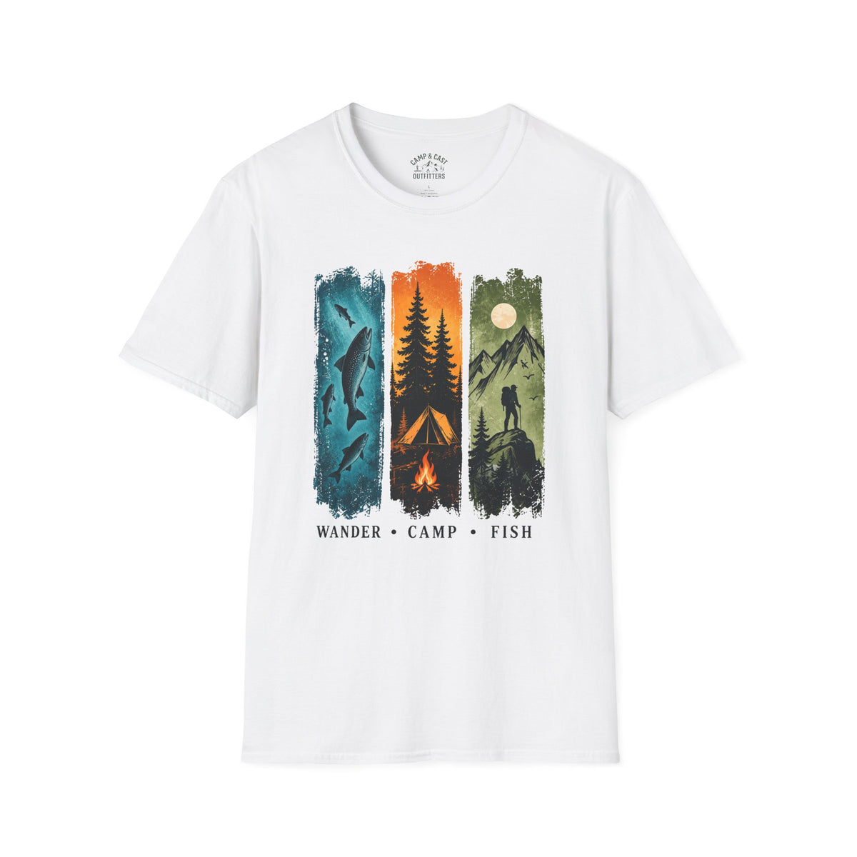 Wander Camp Fish T-Shirt