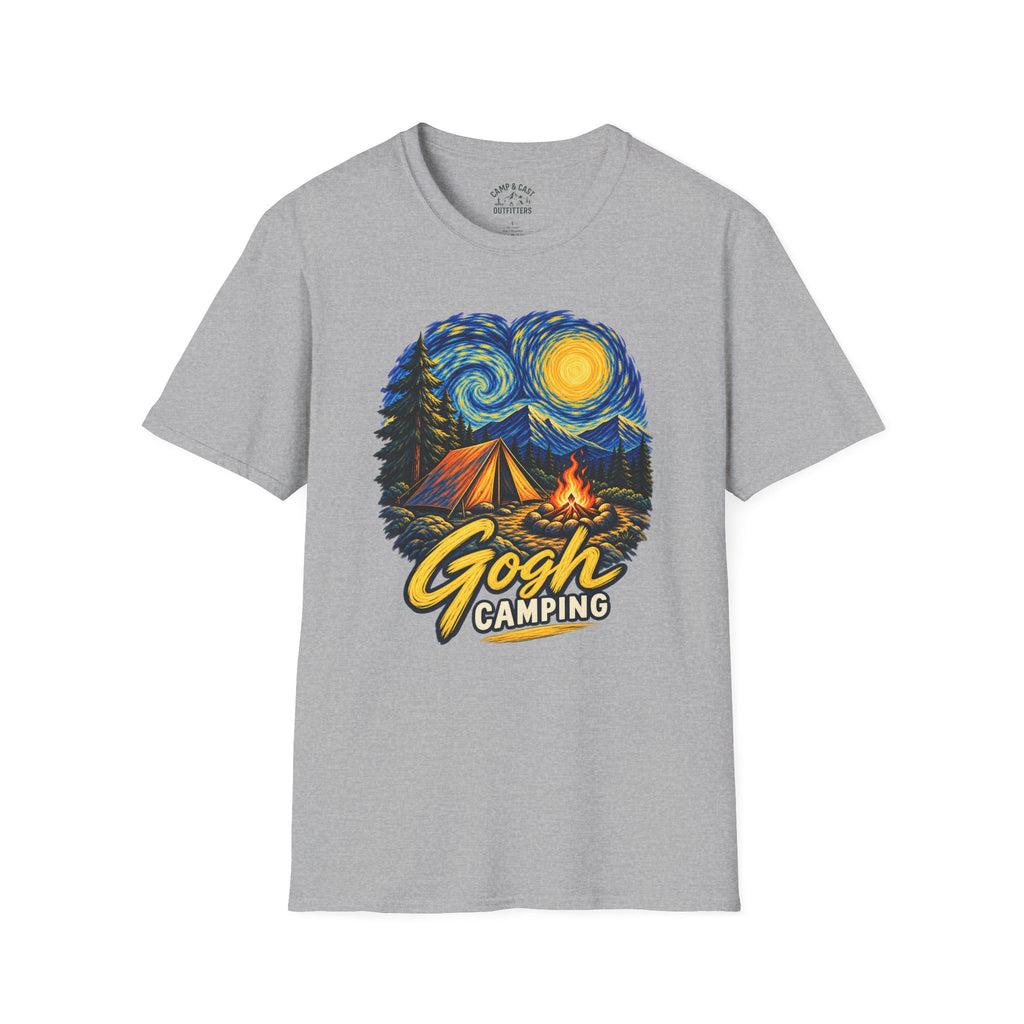 Gogh Camping Starry Night T-Shirt