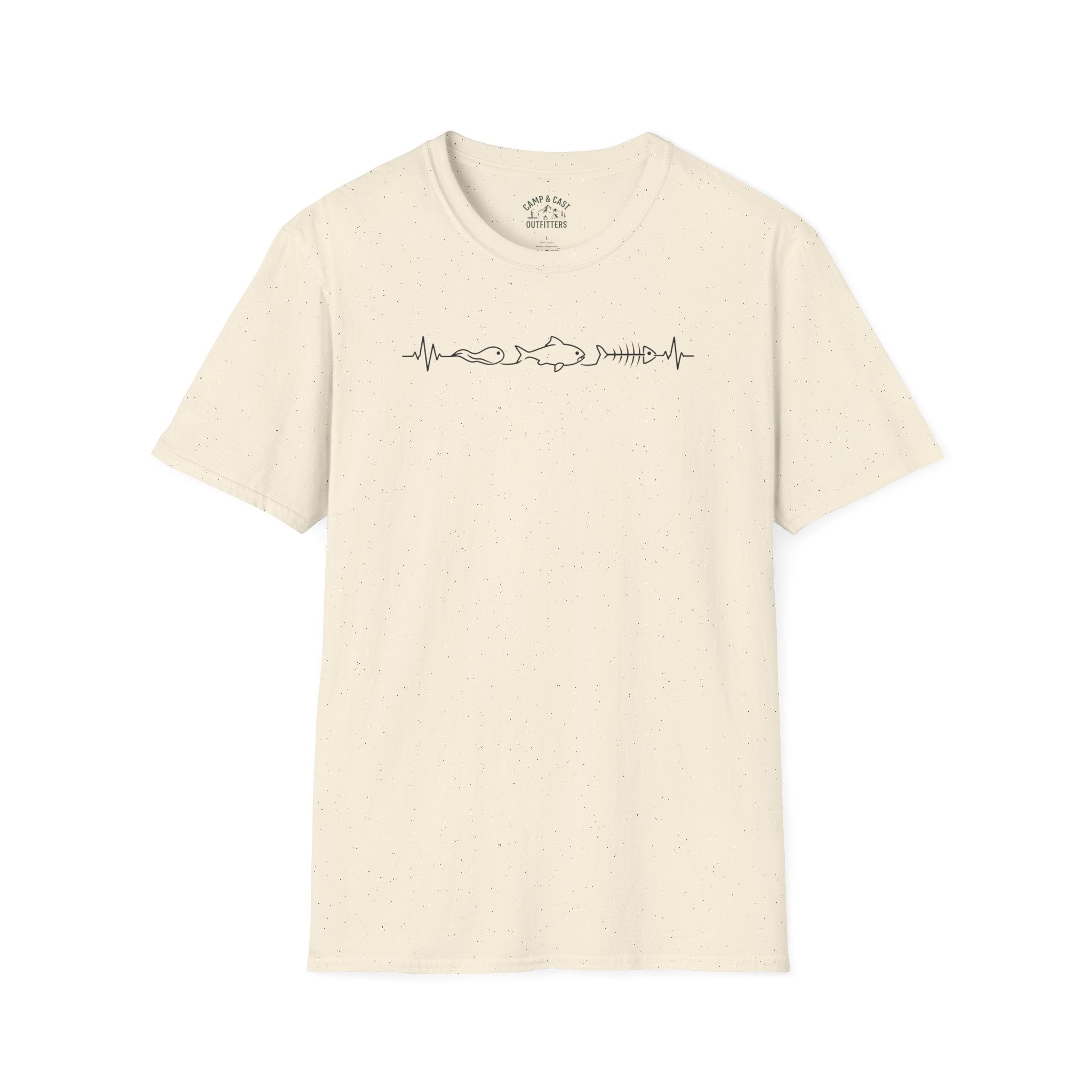 Minimal Fish Line T-Shirt