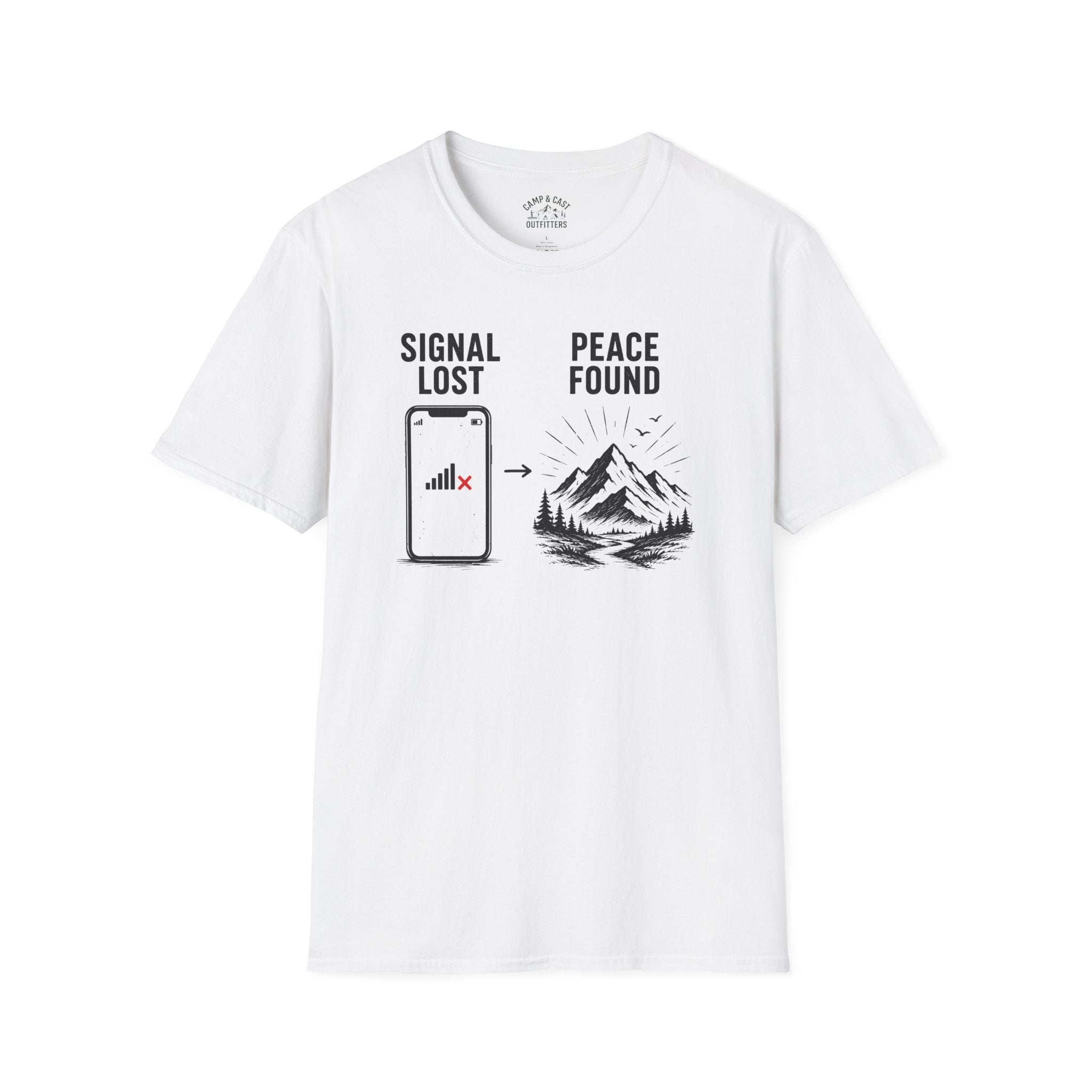 Signal Lost Peace Found T-Shirt