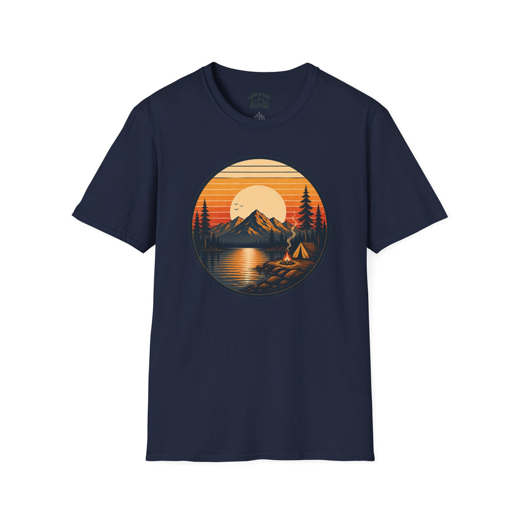 Dark Sunset Badge T-Shirt