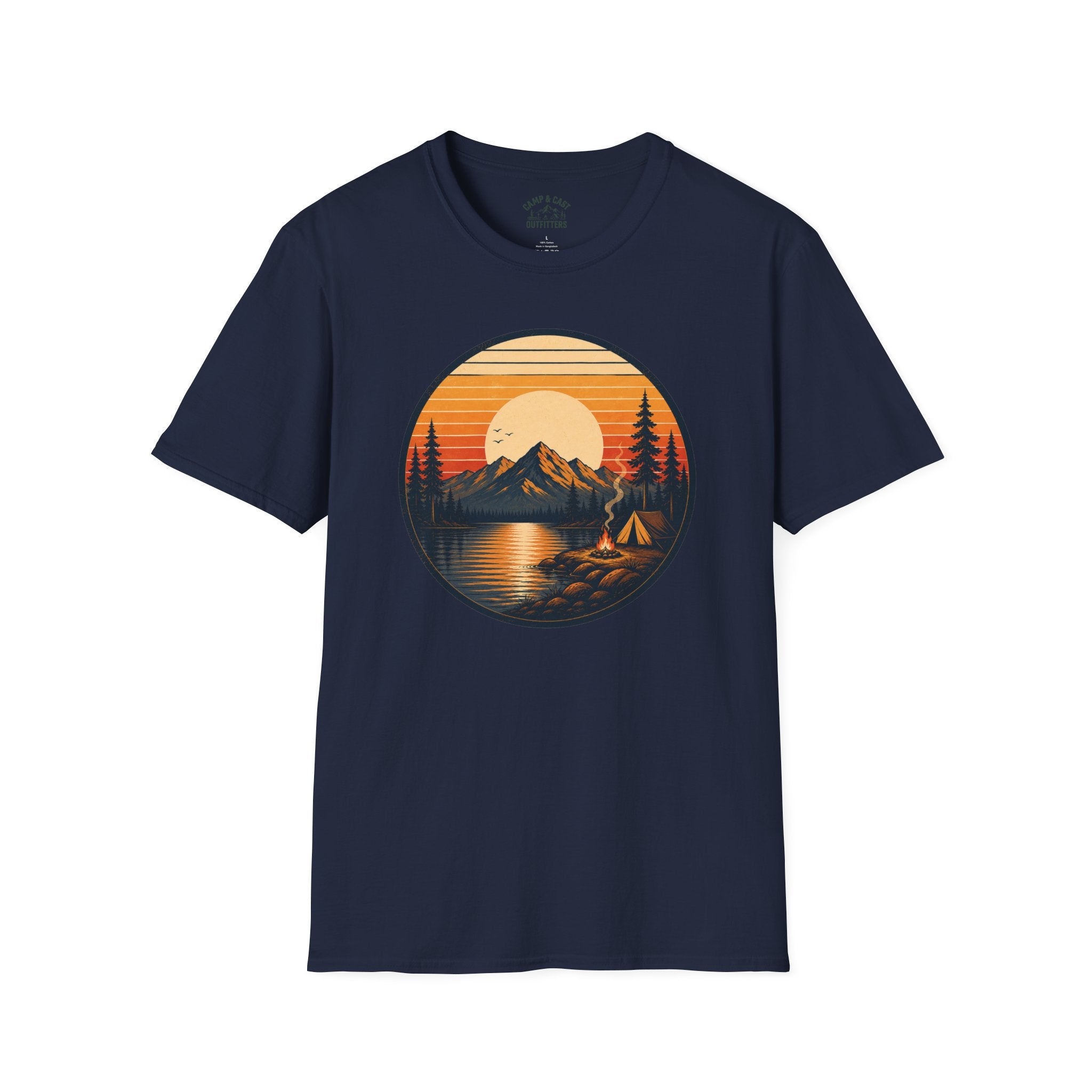 Dark Sunset Badge T-Shirt