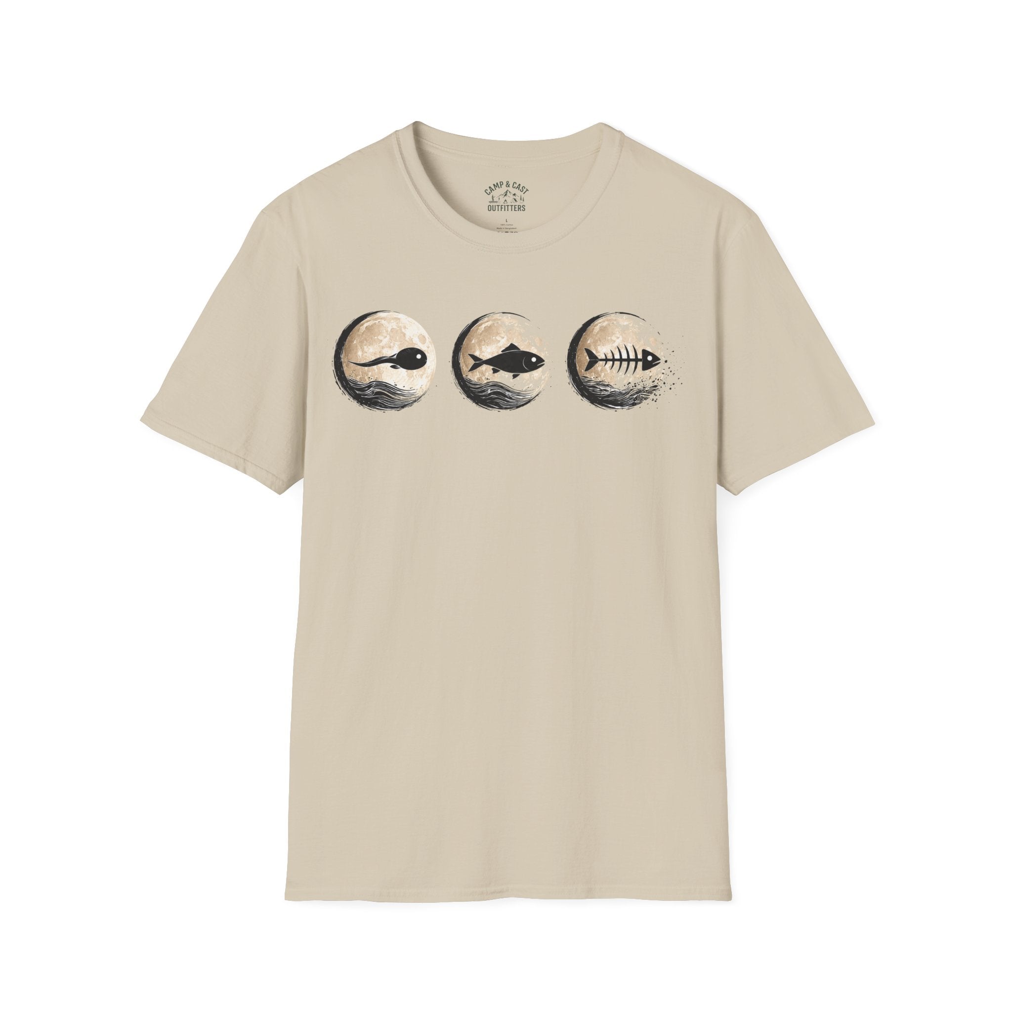 Colorful Moon Badges T-Shirt
