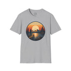 Golden Hour Lake Badge T-Shirt