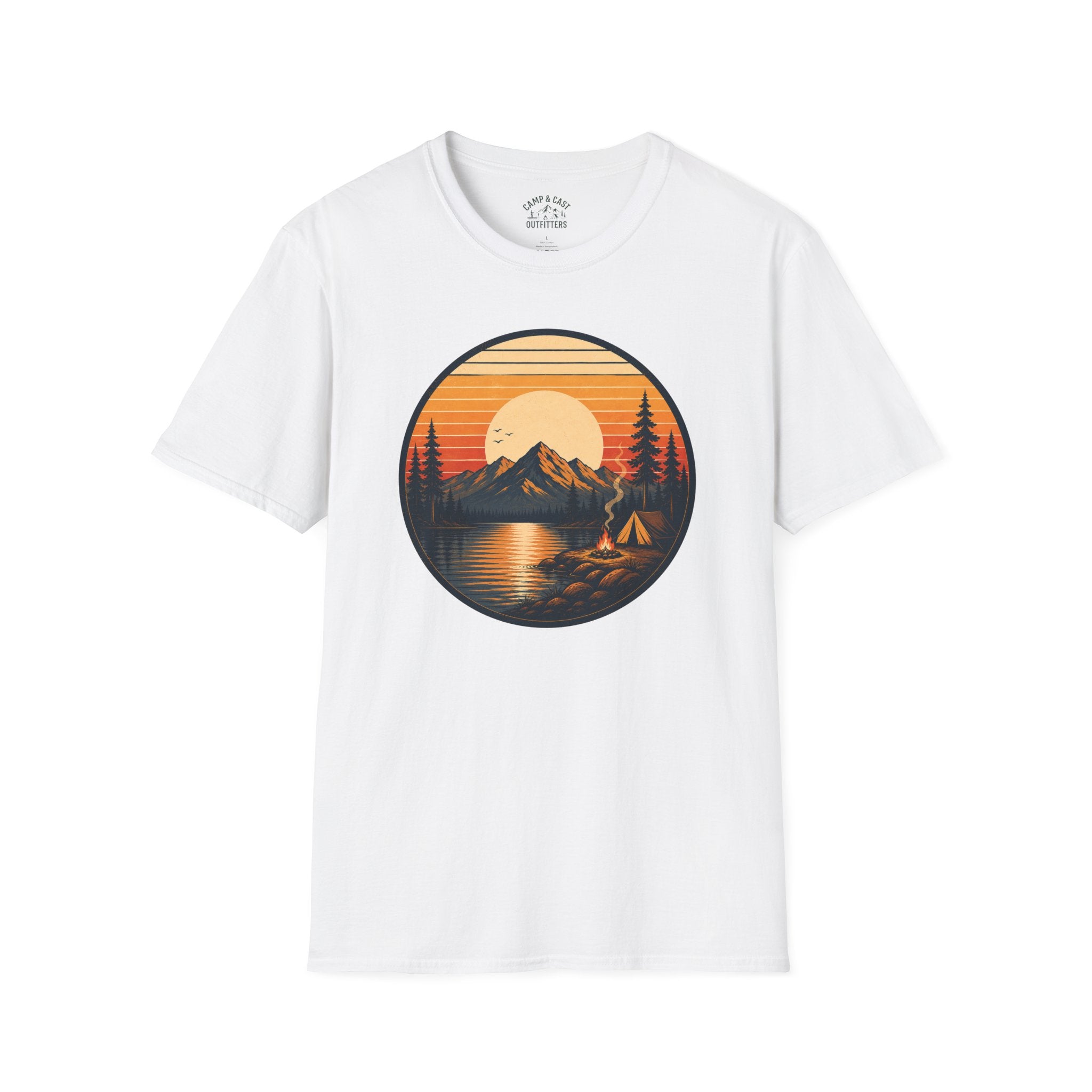 Dark Sunset Badge T-Shirt
