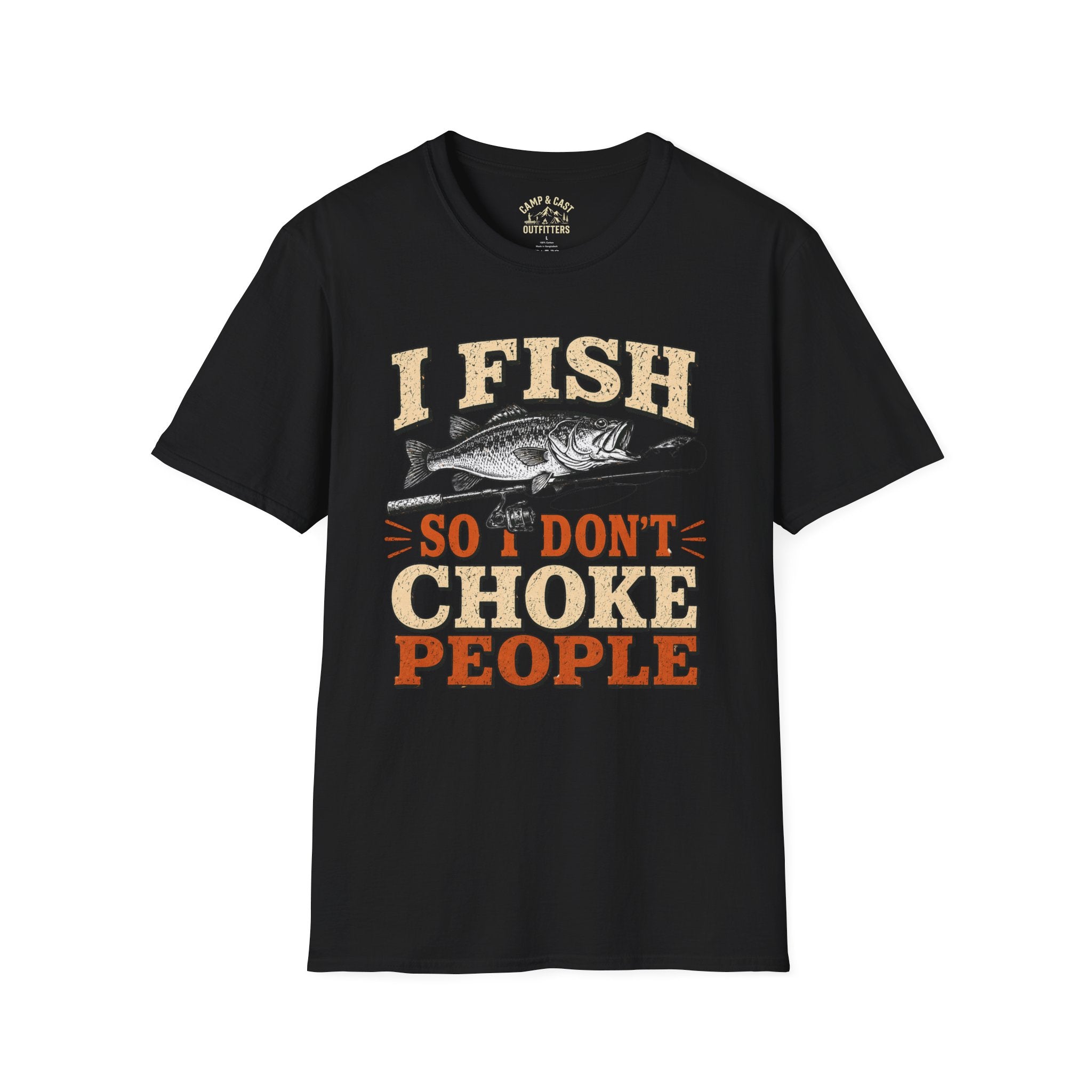 I Fish So I Don't Choke People T-Shirt