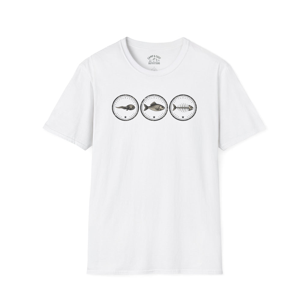 Three Fish Circles T-Shirt
