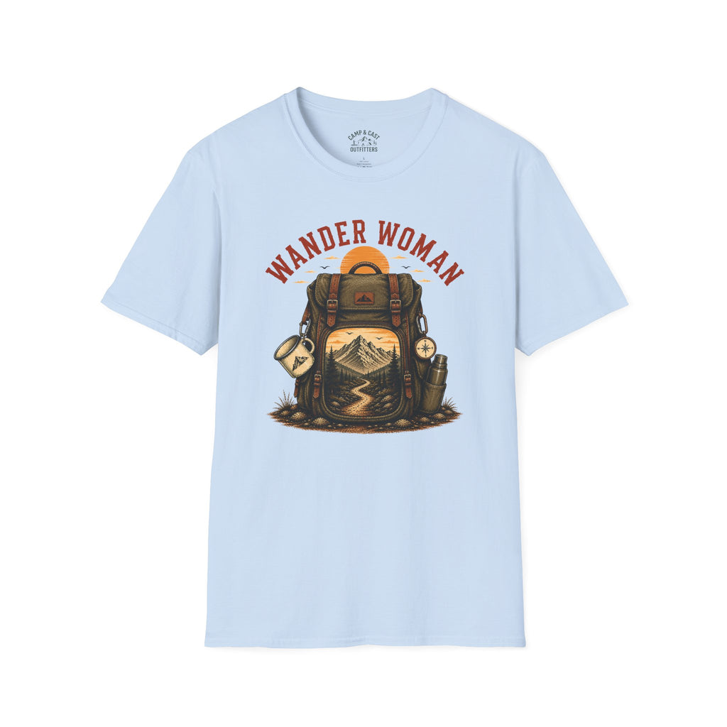 Wander Woman Backpack T-Shirt