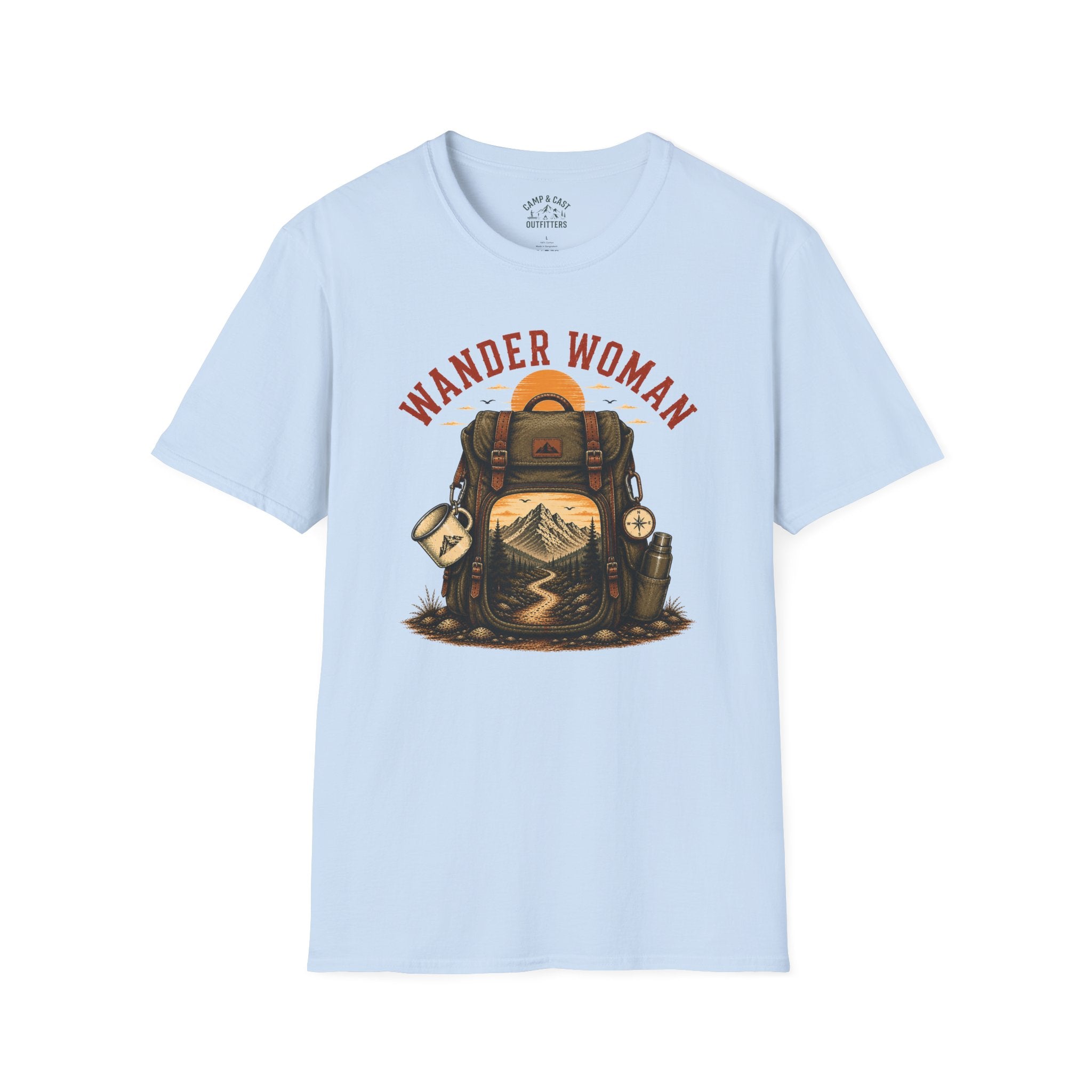 Wander Woman Backpack T-Shirt