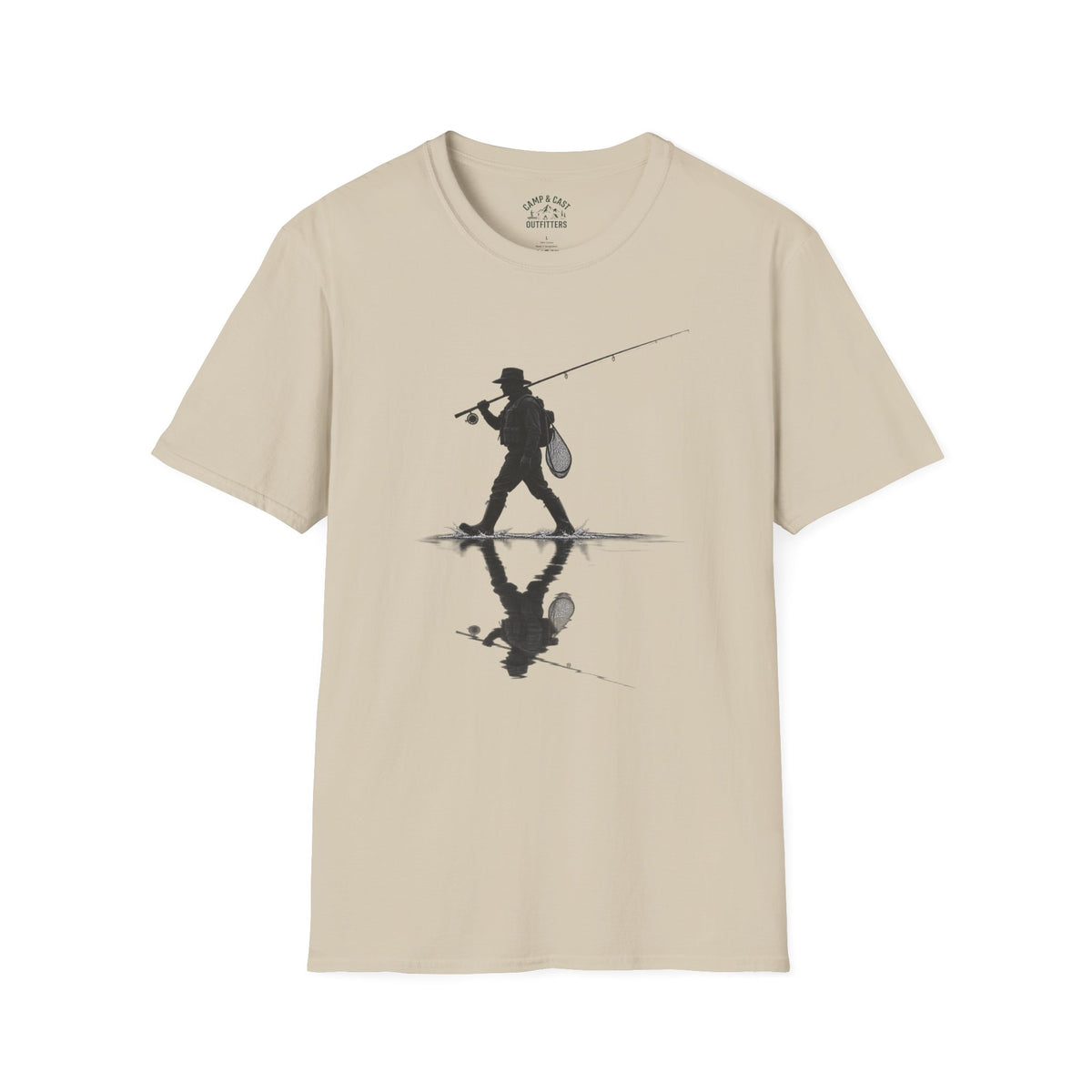 Angler Reflection Silhouette T-Shirt
