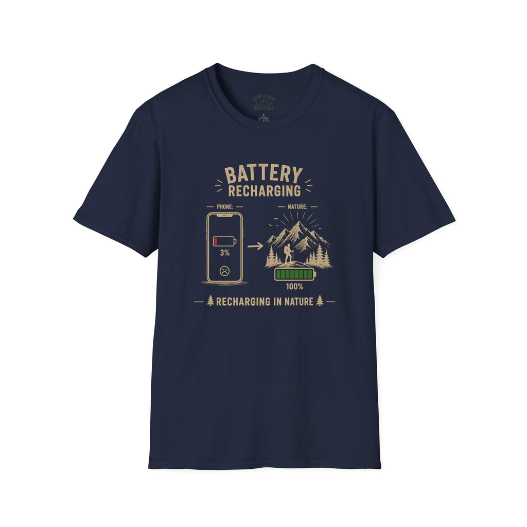 Battery Recharging In Nature T-Shirt