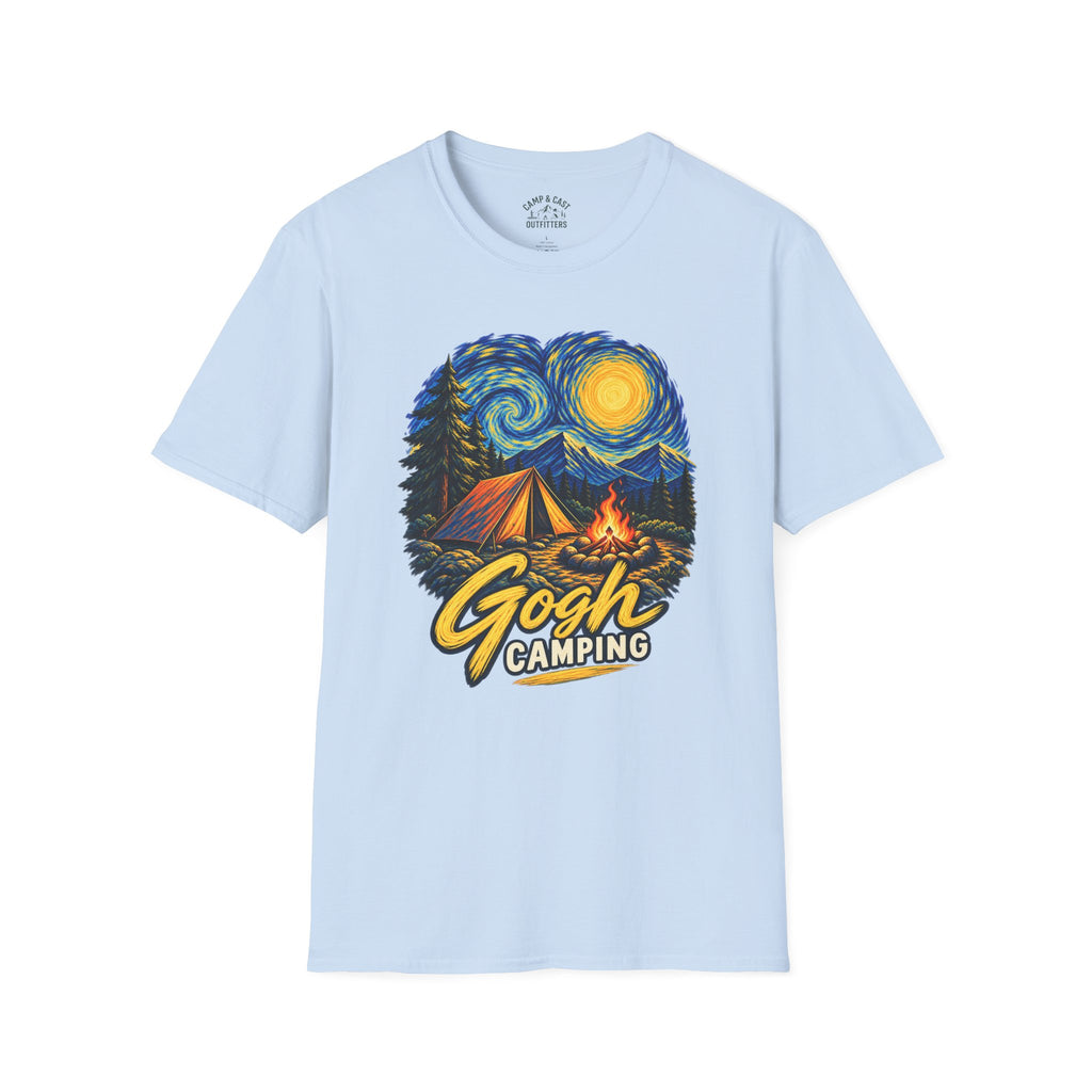 Gogh Camping Starry Night T-Shirt