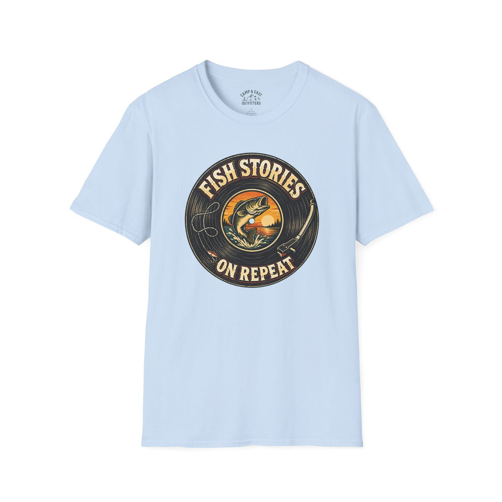 Fish Stories On Repeat T-Shirt