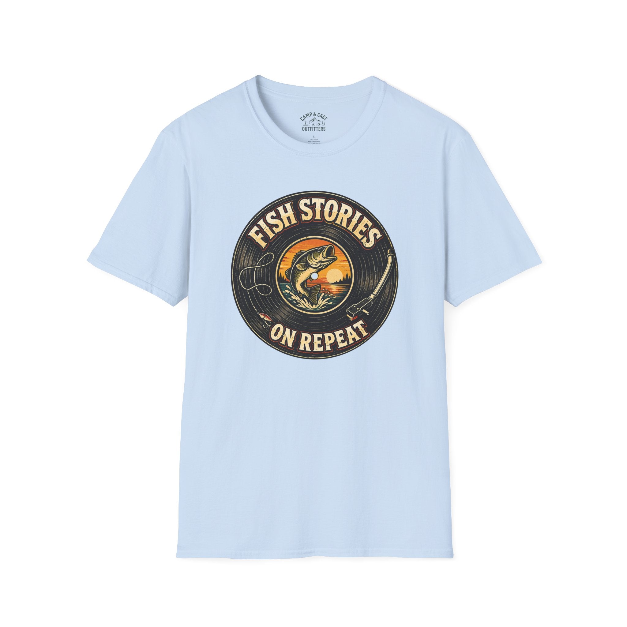 Fish Stories On Repeat T-Shirt