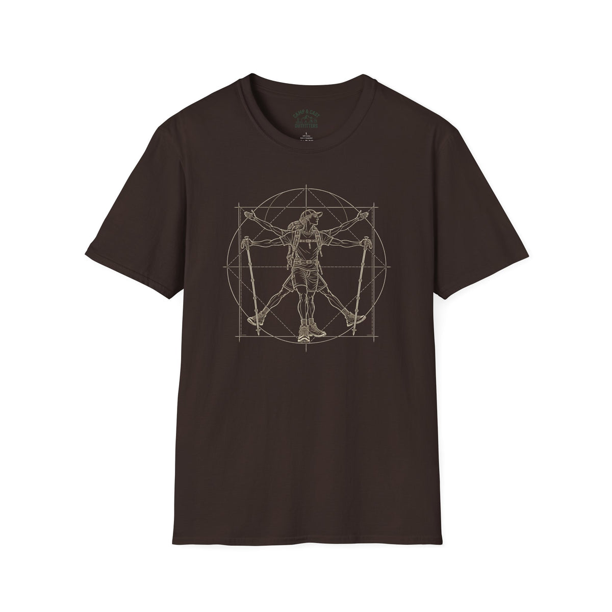 Vitruvian Hiker T-Shirt