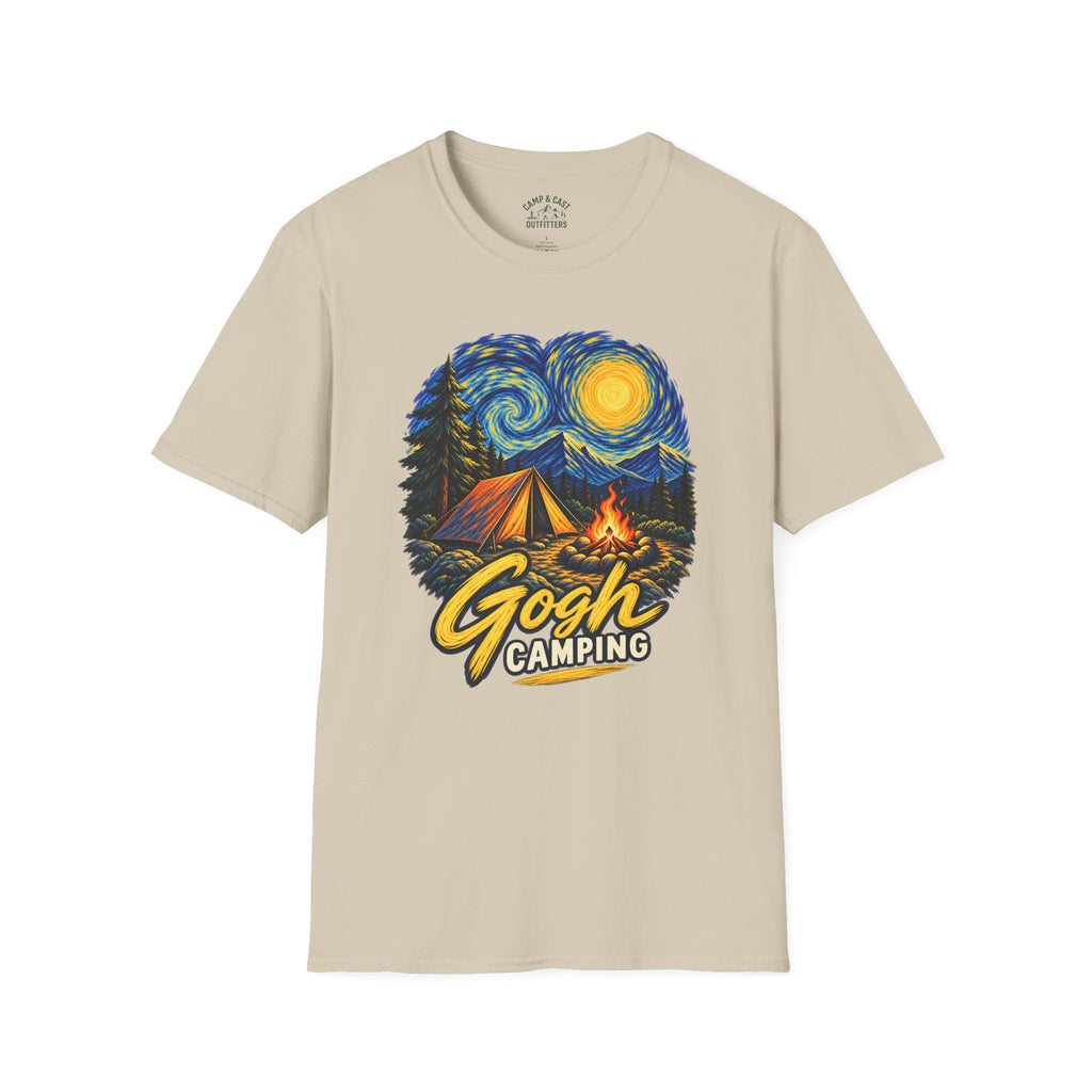 Gogh Camping Starry Night T-Shirt