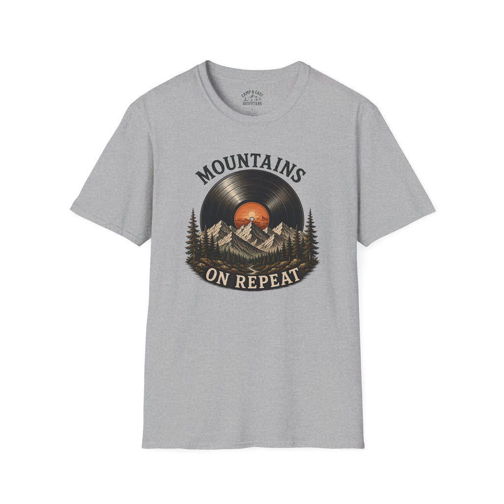 Mountains On Repeat T-Shirt