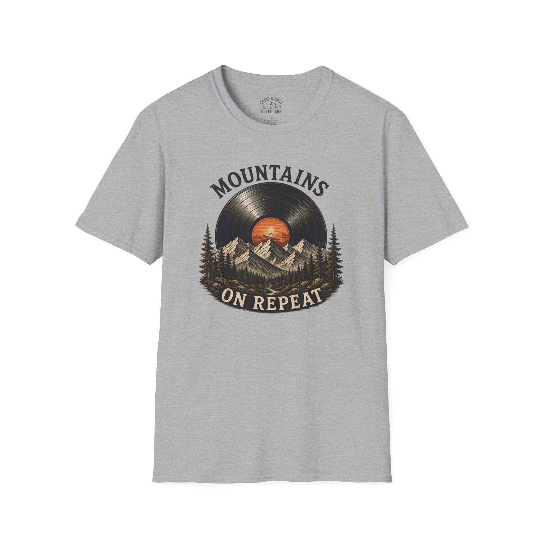 Mountains On Repeat T-Shirt