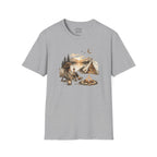 Camping Campfire Scene Outdoor T-Shirt