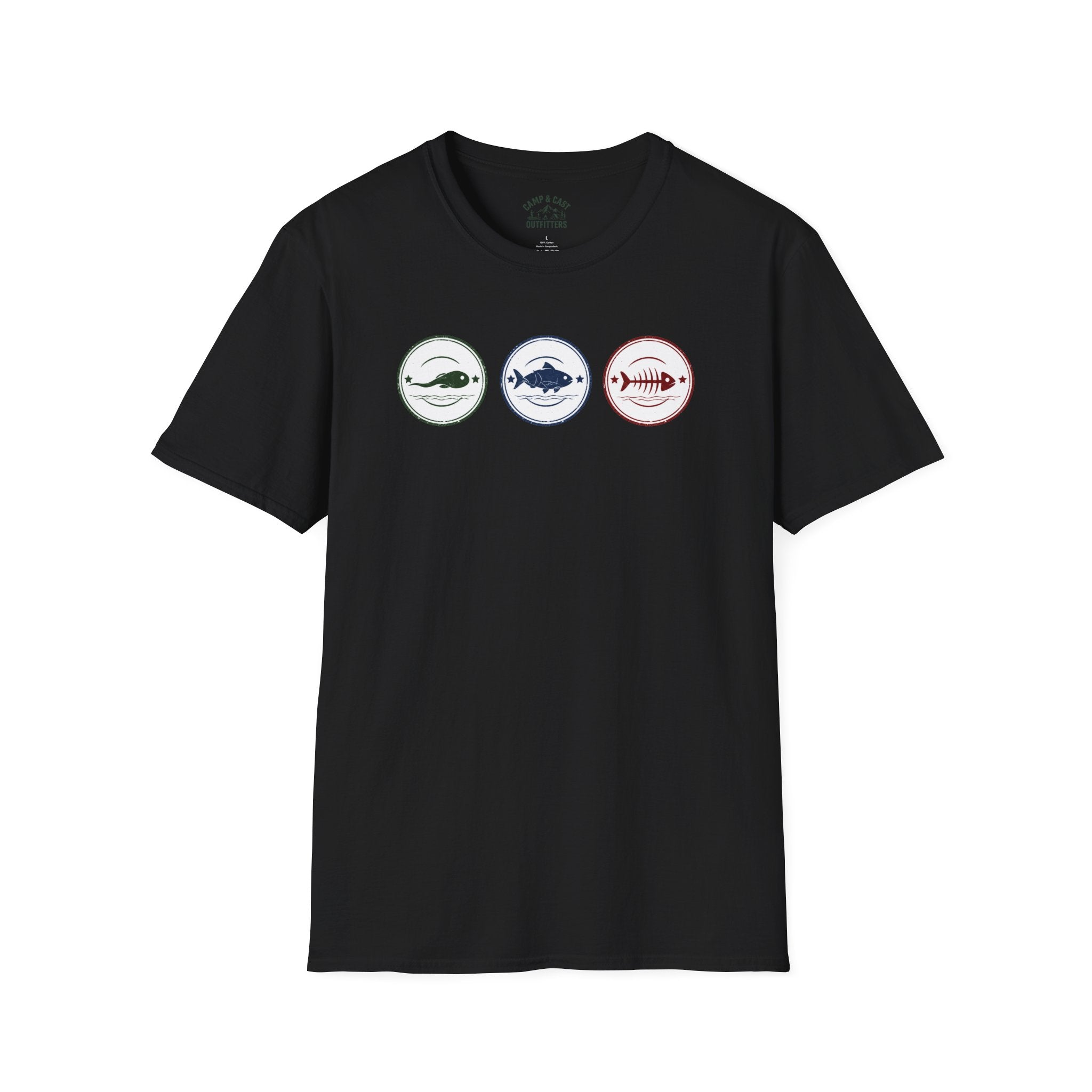 Thin Line Fish T-Shirt