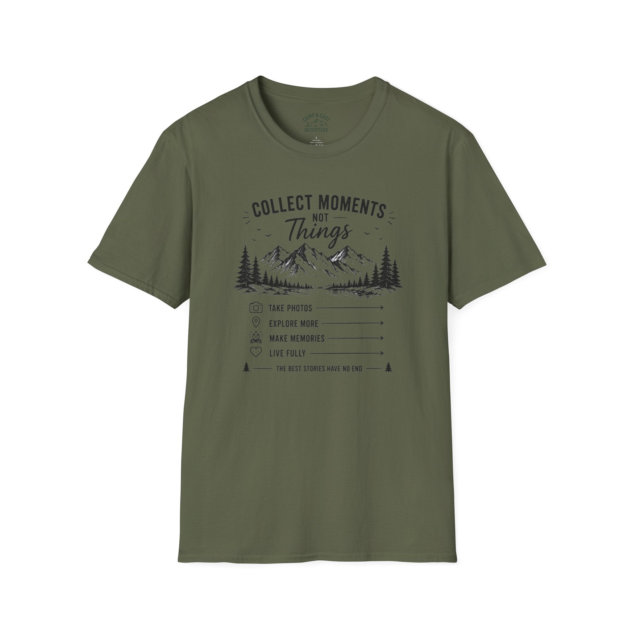 Collect Moments Not Things T-Shirt