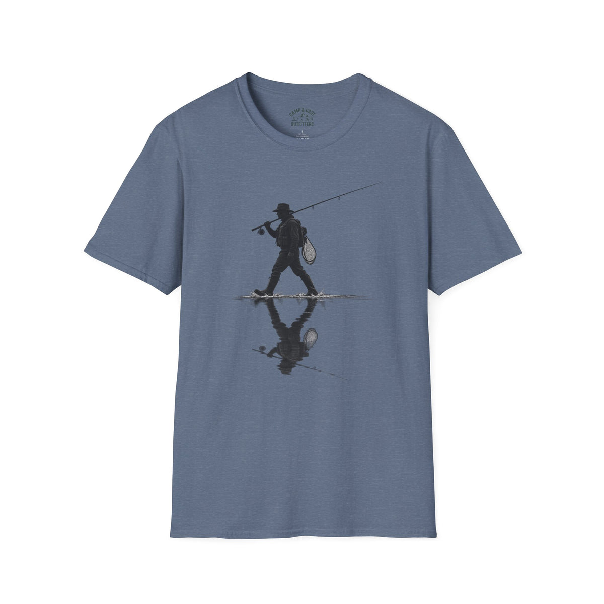 Angler Reflection Silhouette T-Shirt