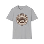 Worlds Okayest Camper Best Dad Ever Illustrated T-Shirt