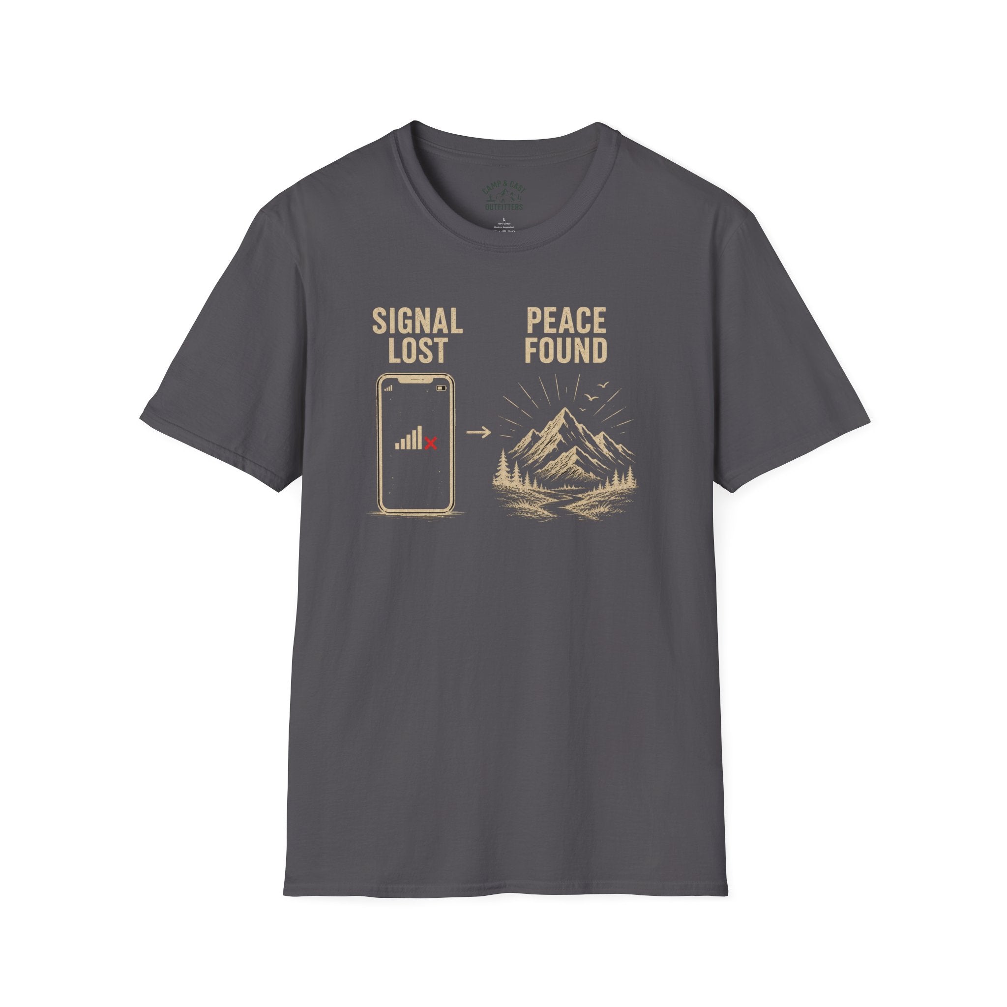 Signal Lost Peace Found T-Shirt