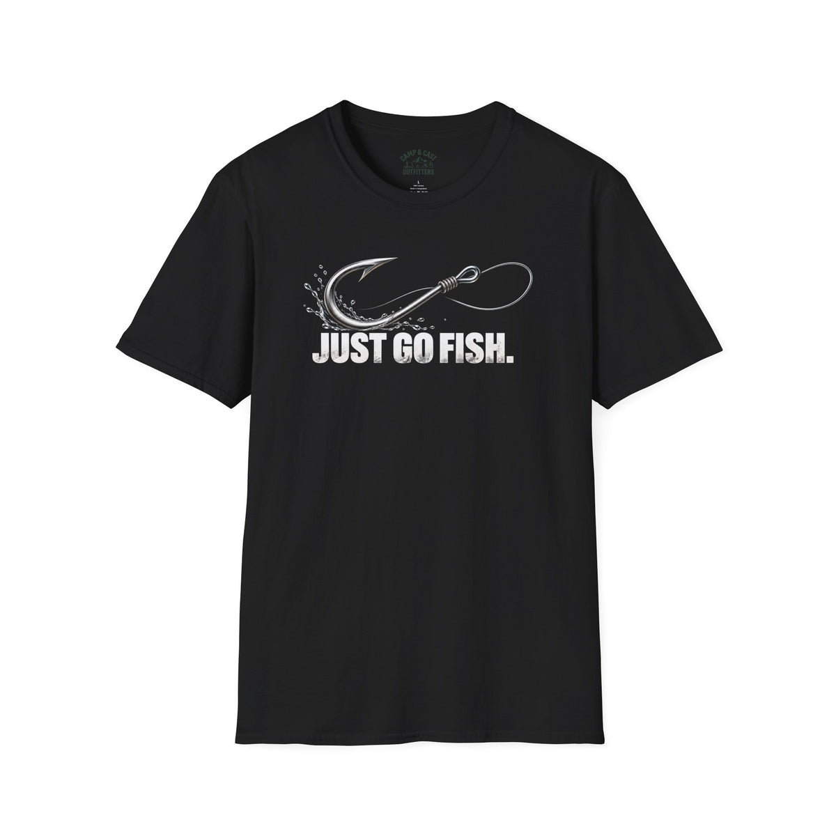 Just Go Fish Hook T-Shirt