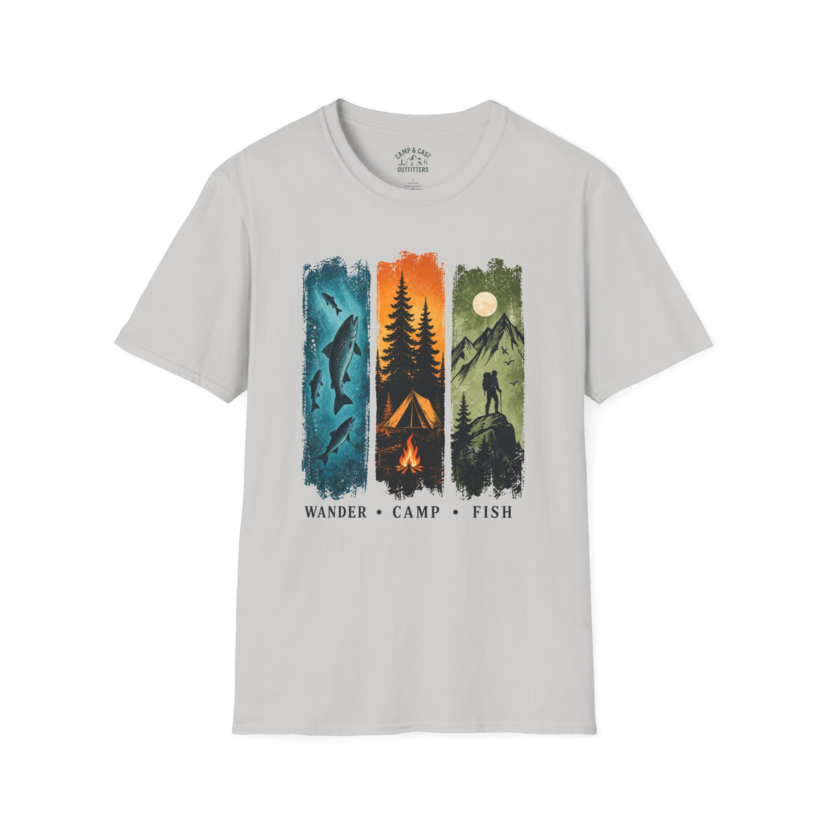 Wander Camp Fish T-Shirt