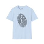 Hiker Fingerprint Mountain T-Shirt