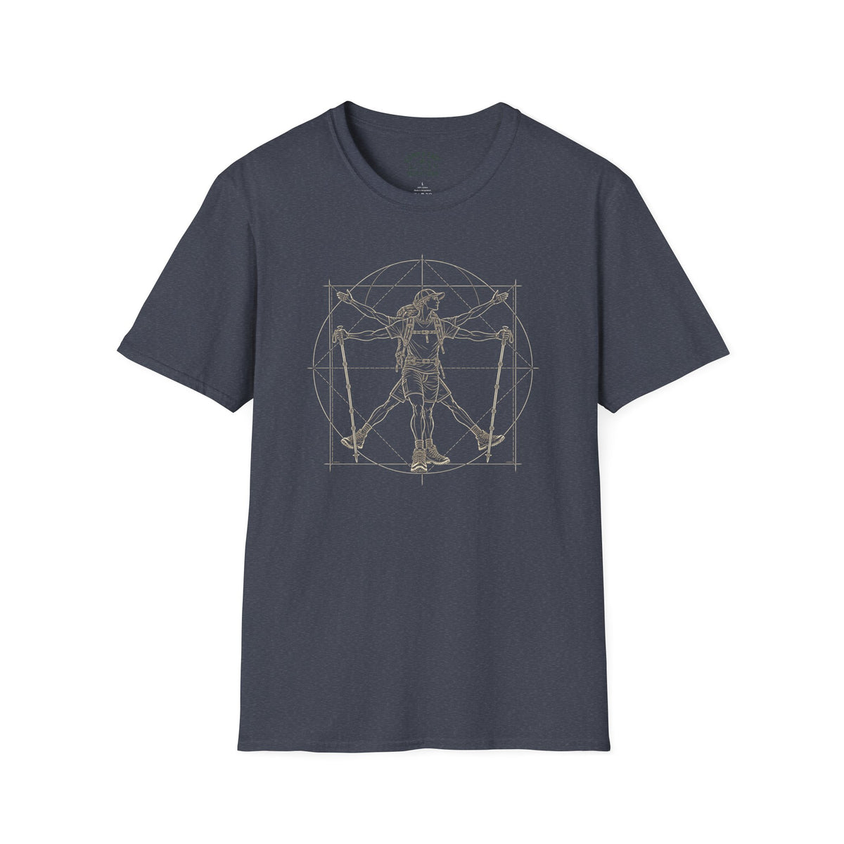 Vitruvian Hiker T-Shirt