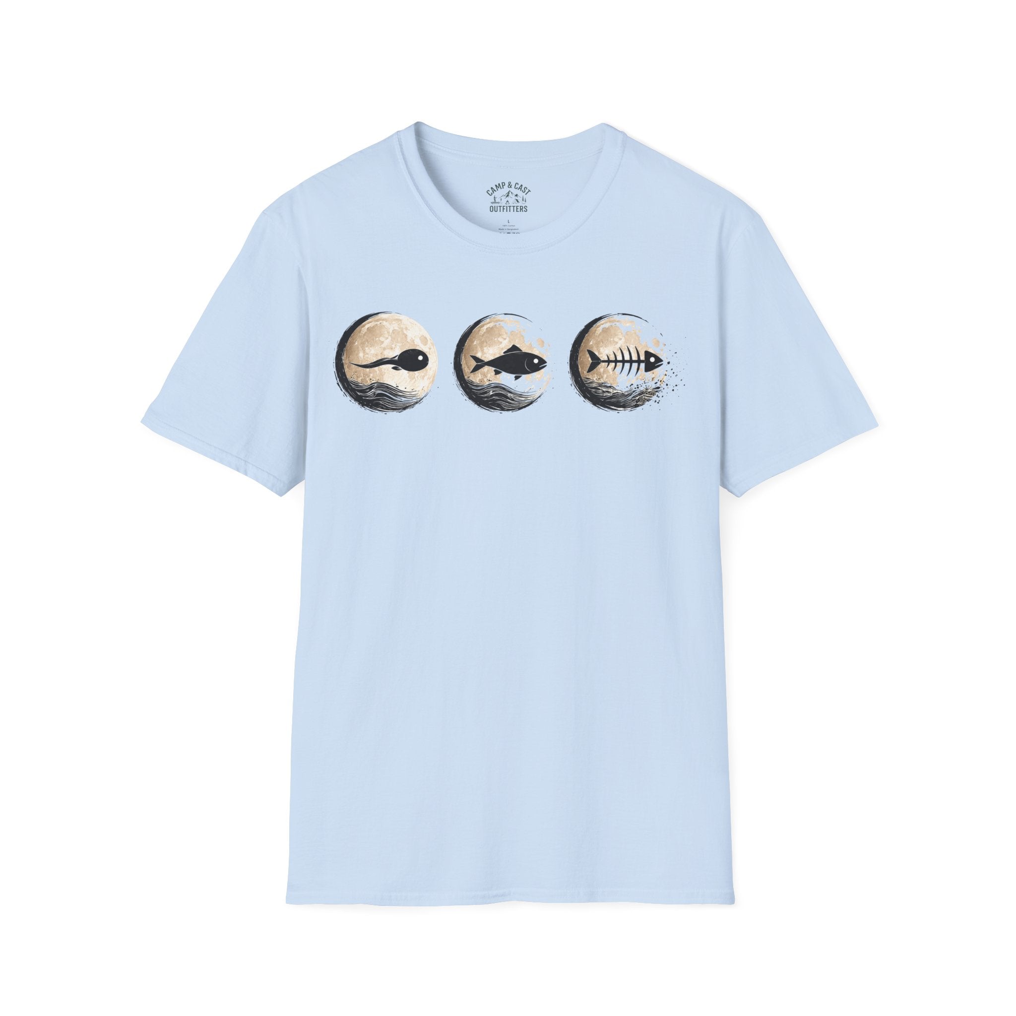 Colorful Moon Badges T-Shirt