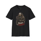 Friday The Fishteenth Slasher Fish Horror Fishing T-Shirt