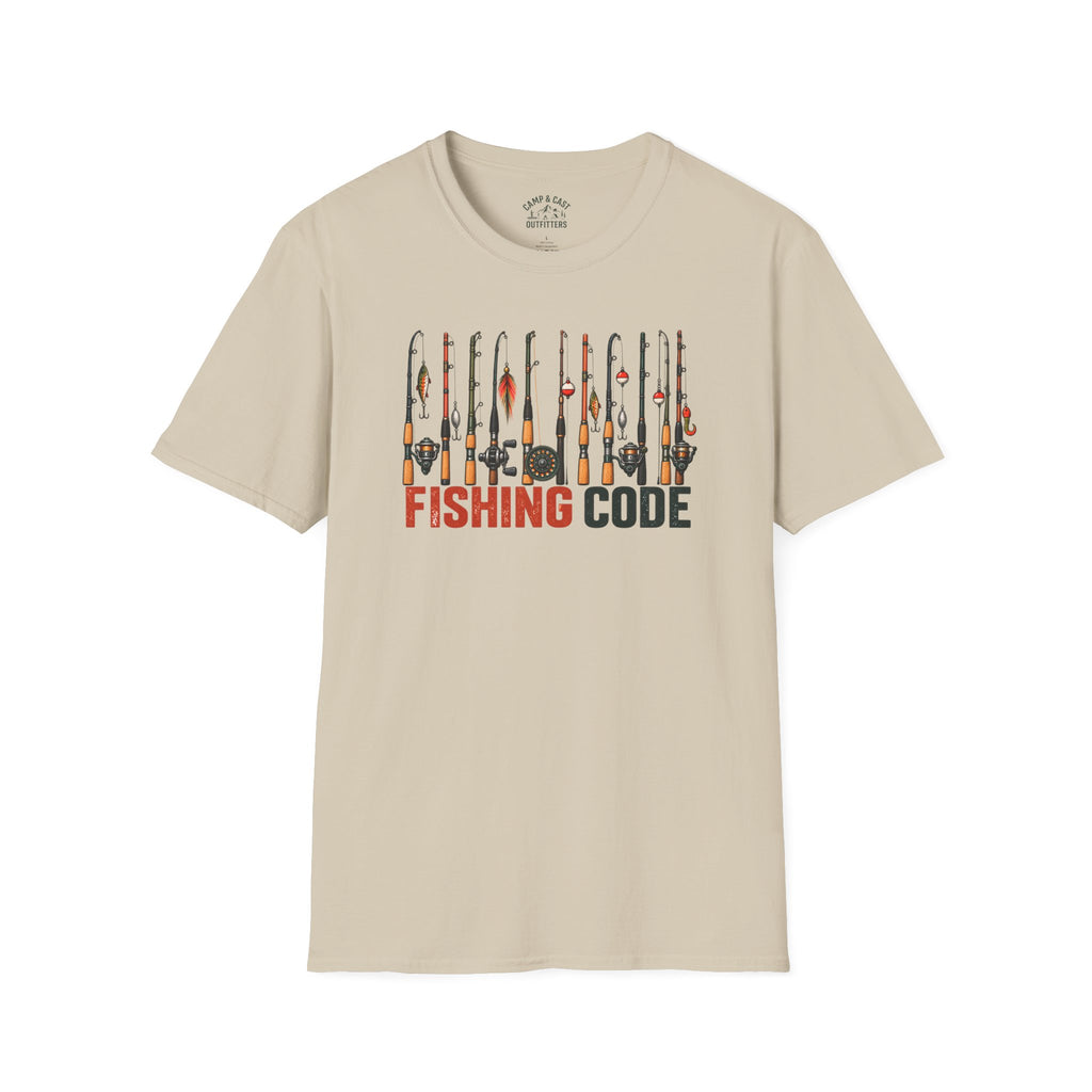 Fishing Code Rods T-Shirt
