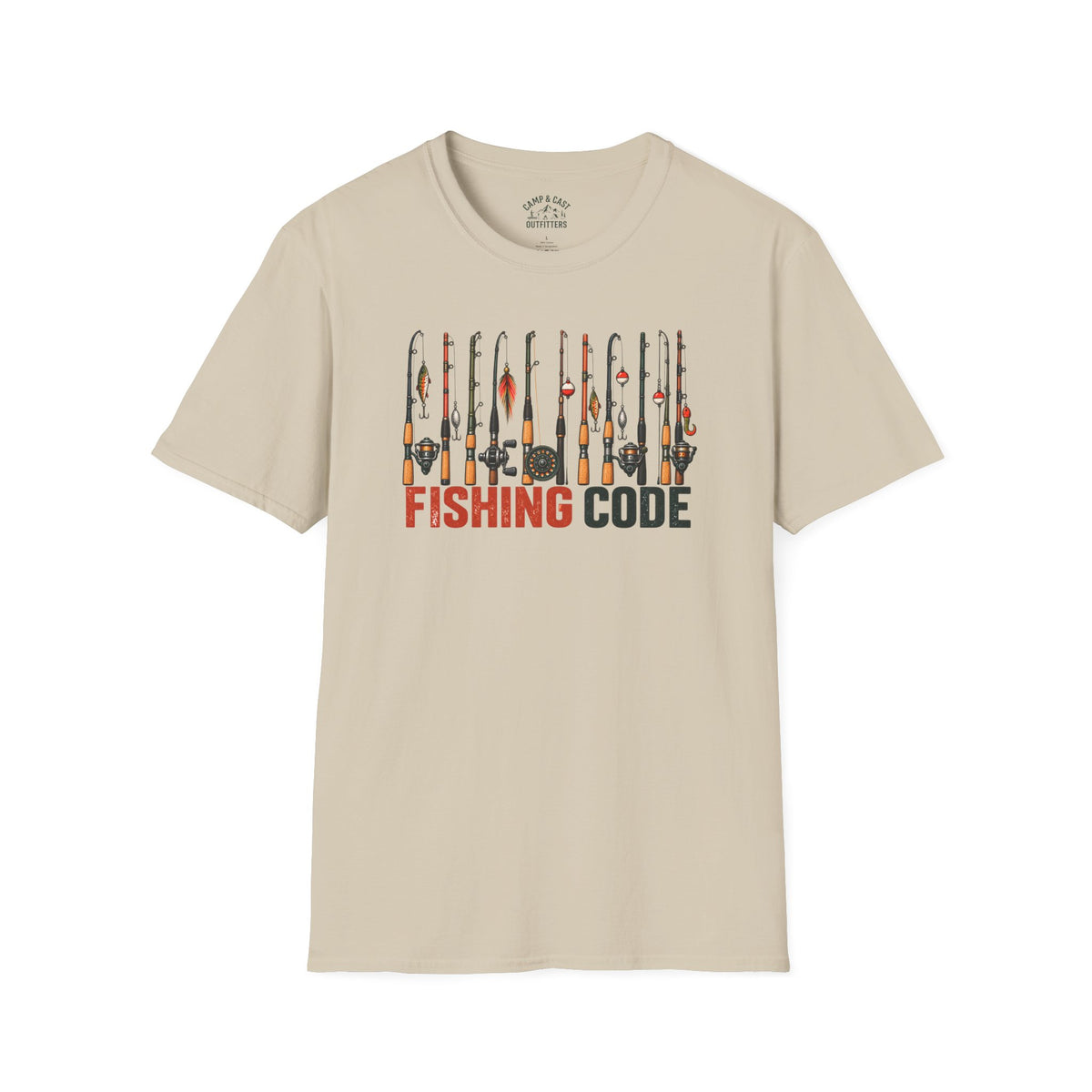 Fishing Code Rods T-Shirt