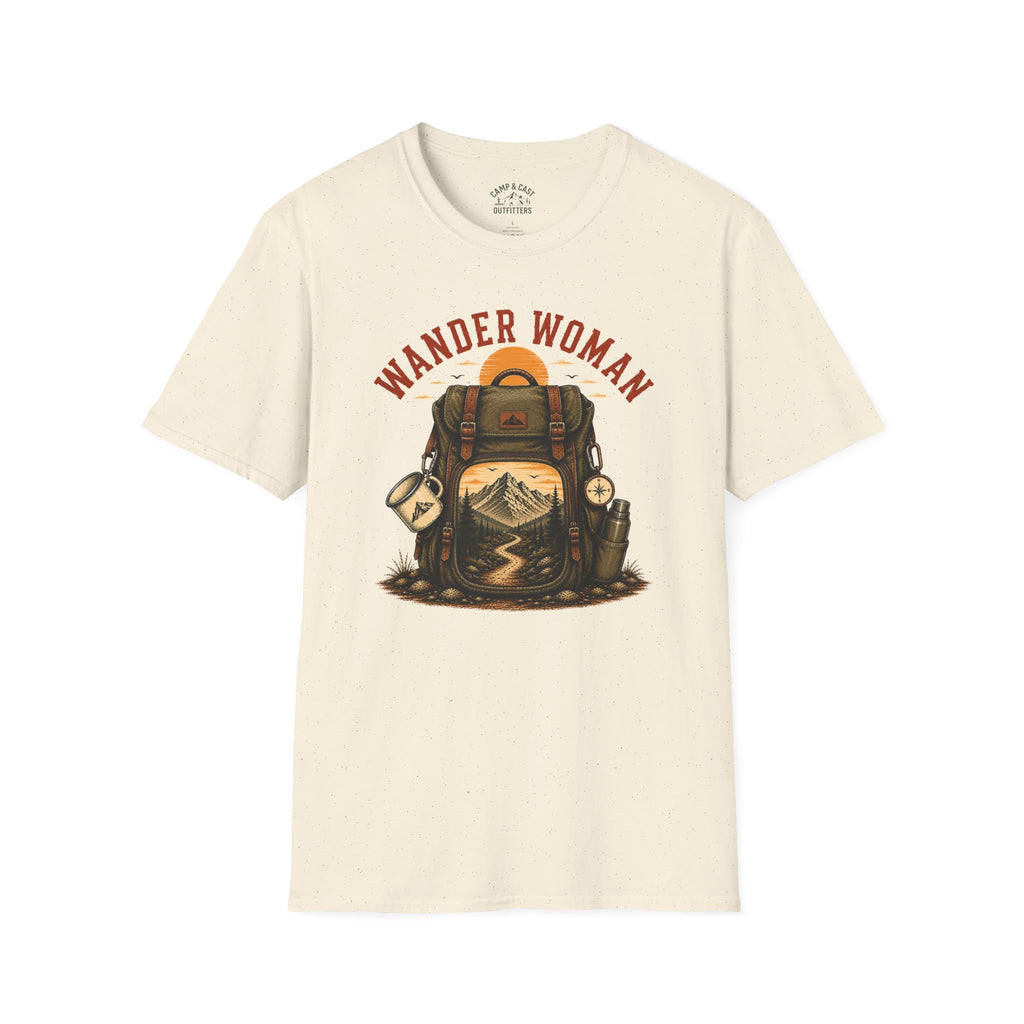Wander Woman Backpack T-Shirt