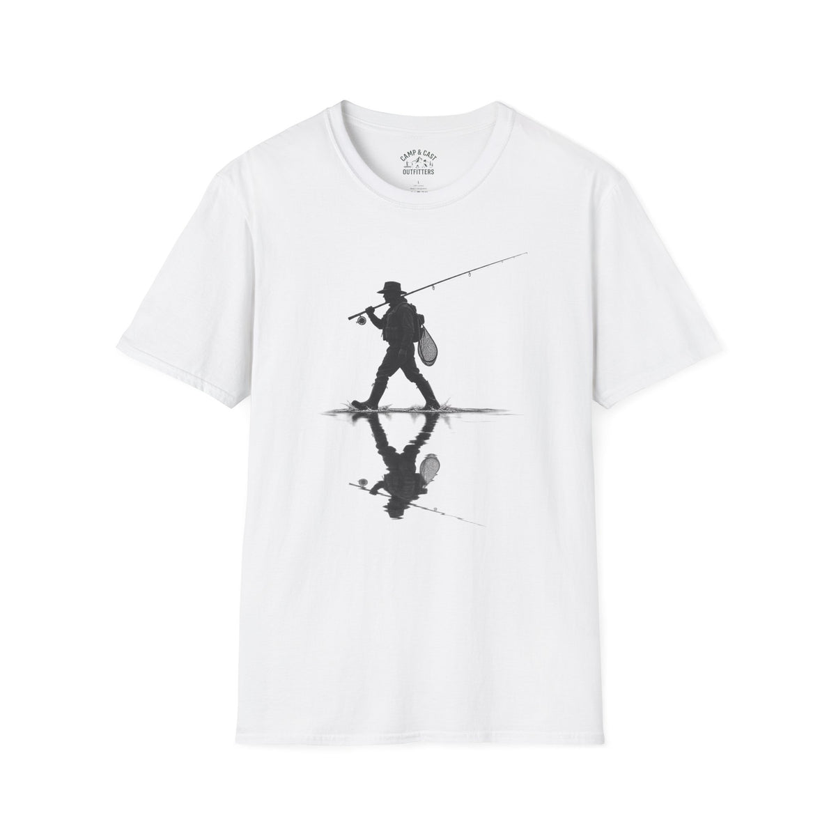 Angler Reflection Silhouette T-Shirt