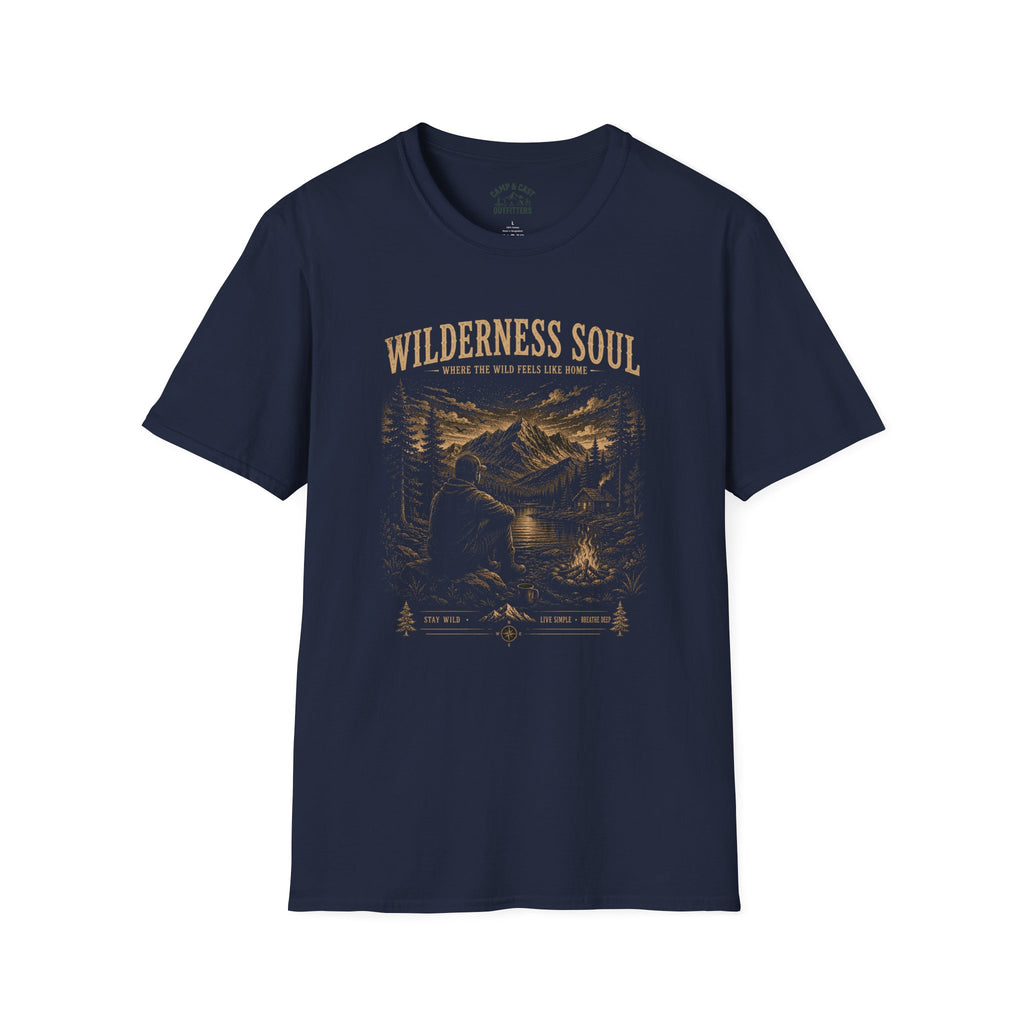 Camp And Cast Fishing Camping T-Shirt