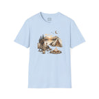Camping Campfire Scene Outdoor T-Shirt