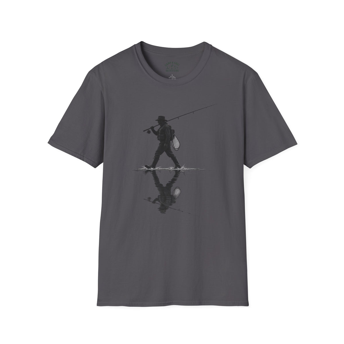 Angler Reflection Silhouette T-Shirt