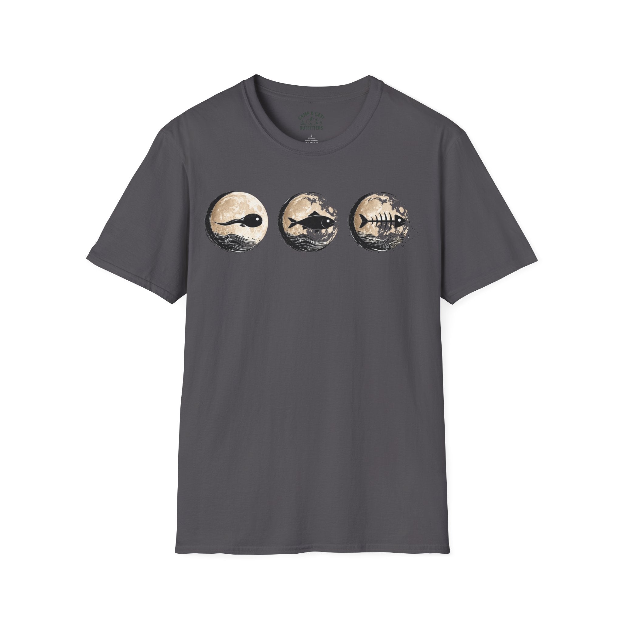 Colorful Moon Badges T-Shirt