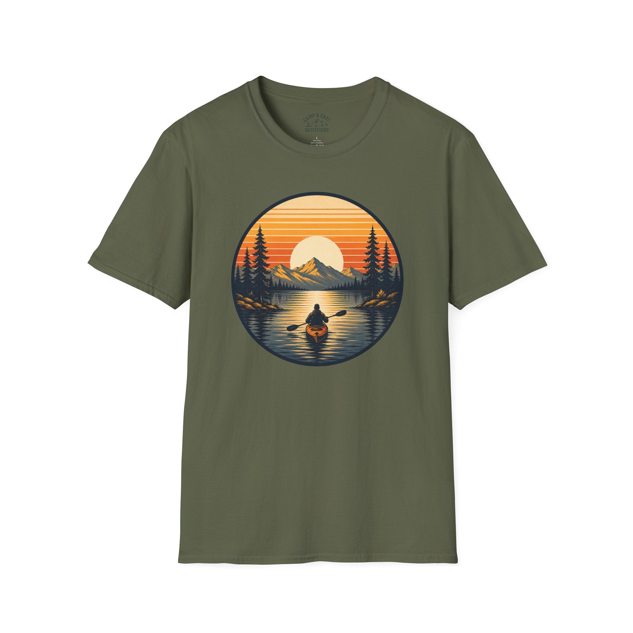 Mountain Lake Kayak T-Shirt