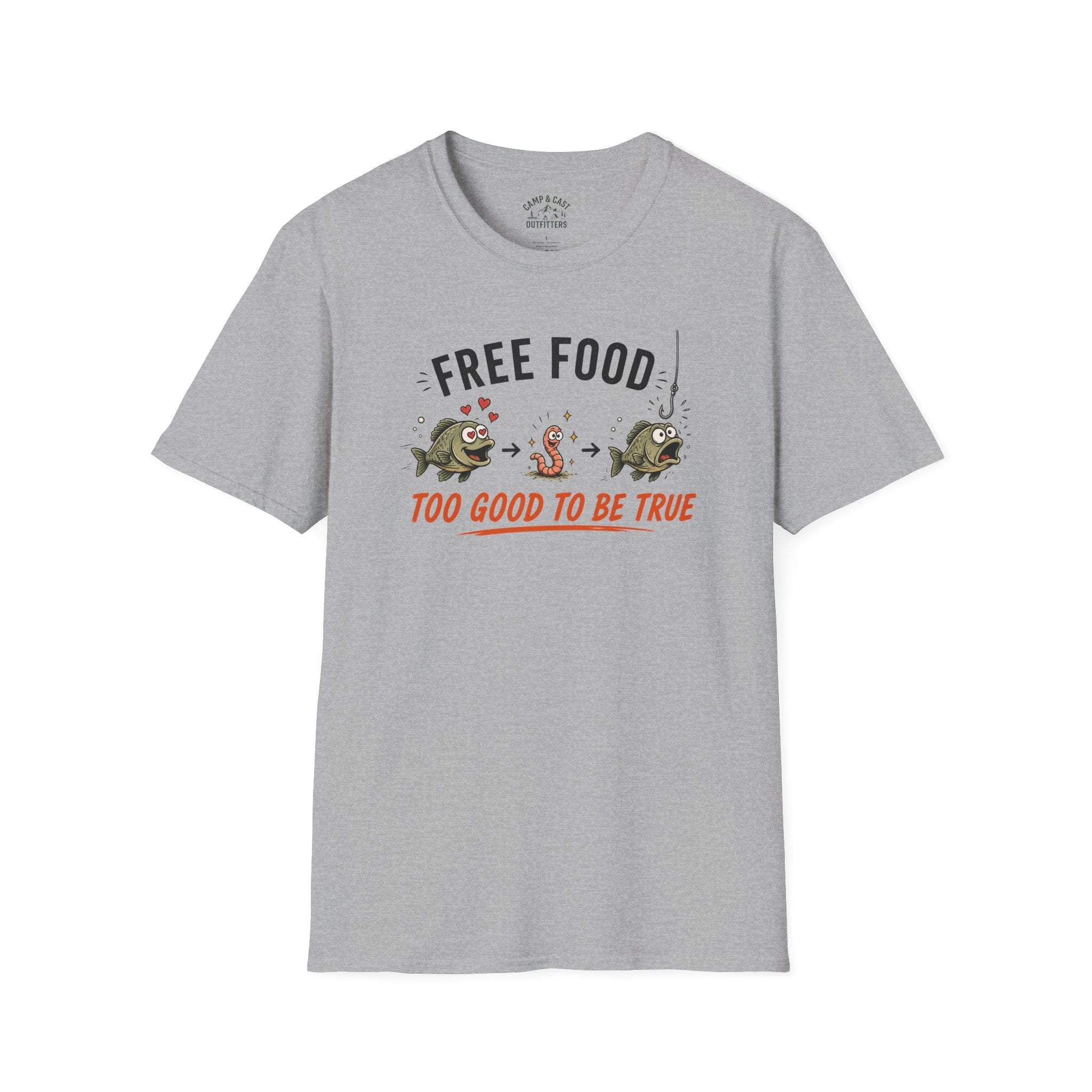 Free Food Too Good T-Shirt